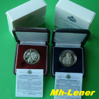 5 + 10 Euro Silber PP - SAN MARINO 2007