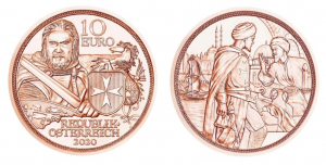 10 Euro Kupfer Österreich 2020