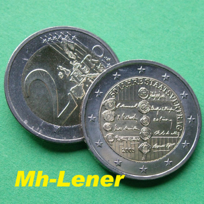 2 Euro ÖSTERREICH 2005