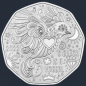 Preview: 5 Euro Silber Österreich 2022 Hgh - Neujahrsmünze