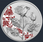 Preview: 10 Euro Silber Österreich 2021 PP - Rose