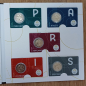Preview: 20 x 2 Euro FRANKREICH Olympia 2021 - 2024 inkl. Album