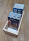 Preview: Holz Aufbewahrungsbox für 40 x 2Euro Malta
