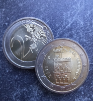 2 Euro SAN MARINO - Regierungspalast 2011