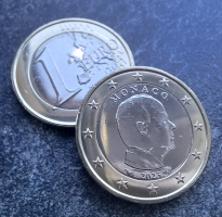 1 Euro Kursmünze Monaco 2023