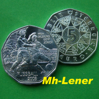 5 Euro ÖSTERREICH - 2008 Dribbler