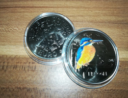 3Euro Österreich 2017 Eisvogel Hgh