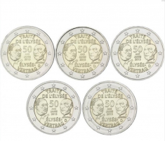 5 x 2Euro DEUTSCHLAND - 2013