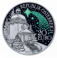 20 Euro Silber Österreich 2018 PP + Briefmarke