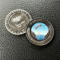 10 Euro Deutschland 2019 In der Luft - coloriert - Kopie