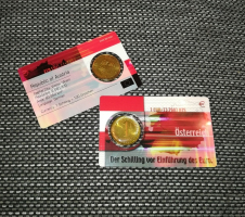 1 Schilling Österreich in Coincard