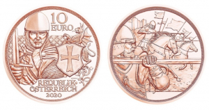 10 Euro Kupfer Österreich 2020