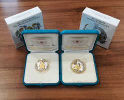 5 + 10 Euro Silber + Gold PP - VATIKAN 2019 -