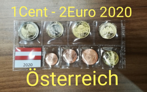 KMS 1Cent-2Euro - ÖSTERREICH 2020