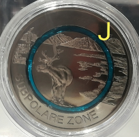 5 Euro Deutschland 2020 Subpolare Zone - J