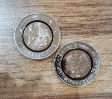 5 Euro Deutschland 2017 Tropische Zone D