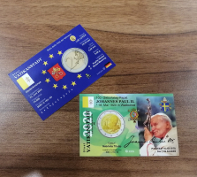 Infokarte für 2Euro Vatikan 2020