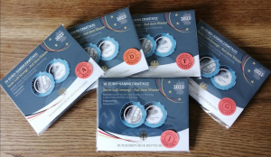 5 x 10 Euro Deutschland 2021 Auf dem Wasser  A,D,F,G,J  PP