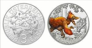 3Euro Österreich 2021 Deinonychus Hgh