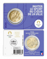 2Euro FRANKREICH - 2021 Olympia 24 CC violett