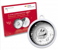 25 Euro Deutschland 2021 - Christi Geburt PP