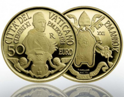 50 Euro Gold VATIKAN - 2021 PP im Etui