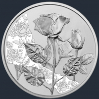 10 Euro Silber Österreich 2021 Hgh - Rose