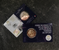 2Euro FRANKREICH - 2022 Olympia 2024 CC - violett