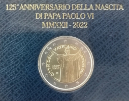 2 Euro VATIKAN - 2022 Paul VI