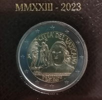 2 Euro VATIKAN - 2023 Perugino