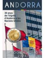 2 Euro ANDORRA - 2023 - Vereinte Nationen -- ab Dezember