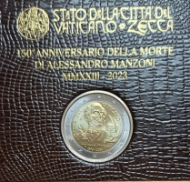 2 Euro VATIKAN - 2023 Manzoni