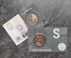 2 Euro FRANKREICH - 2024 Olympia 2024 CC - grau