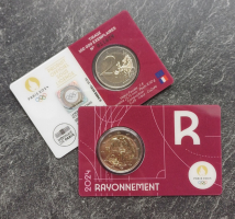 2 Euro FRANKREICH - 2024 Olympia 2024 CC - violett