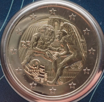 2 Euro FRANKREICH - 2024 Olympia 2024 CC - rot