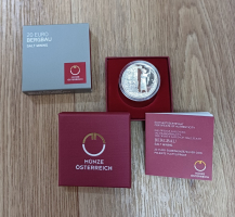 20 Euro Silber Österreich 2024 PP - Bergbau