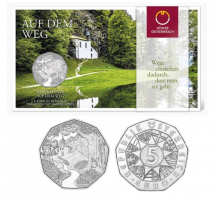 5 Euro Silber Österreich 2024 Hgh - Auf dem Weg