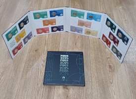20 x 2 Euro FRANKREICH Olympia 2021 - 2024 inkl. Album