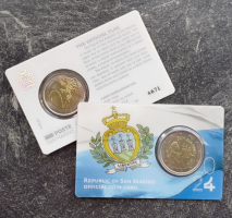 2 Euro Kursmünze San Marino - 2024 in Coincard