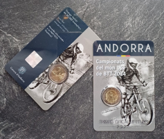 2 Euro ANDORRA - 2024 - Mountainbike WM