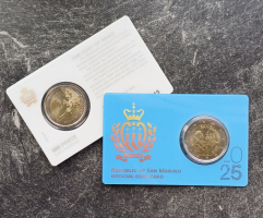 2 Euro Kursmünze San Marino - 2025 in Coincard
