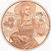 10 Euro Kupfer Österreich 2025 - Leinen