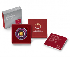 20 Euro Silber Österreich 2025 PP - Einsteinring  / ab14.Mai