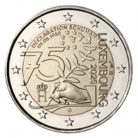 2 Euro LUXEMBURG - 2025 - Schuman-Erklärung  -ab Ende Juni