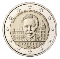 2 Euro LUXEMBURG - 2025 - Thronbesteigung Henri  -ab Ende Juni