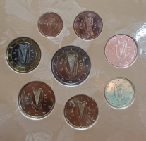 KMS Irland 2025 1Cent-2Euro im Blister
