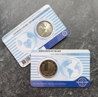 2 Euro FINNLAND - 2025 - Diplomatie in Coincard EN