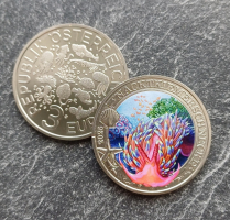 3Euro Österreich 2025 Nacktkiemerschnecke