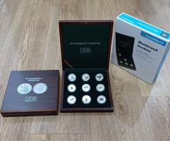 9 x 5Euro Wunderwelt Insekten - Komplette Serie in Leuchtturm Kassette