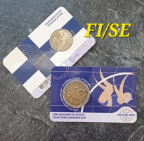 2 Euro FINNLAND - 2025 - Leichtathletikspiel in Coincard Fi/Sw